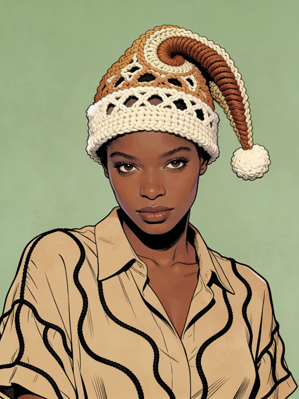 Stylized Woman Portrait
