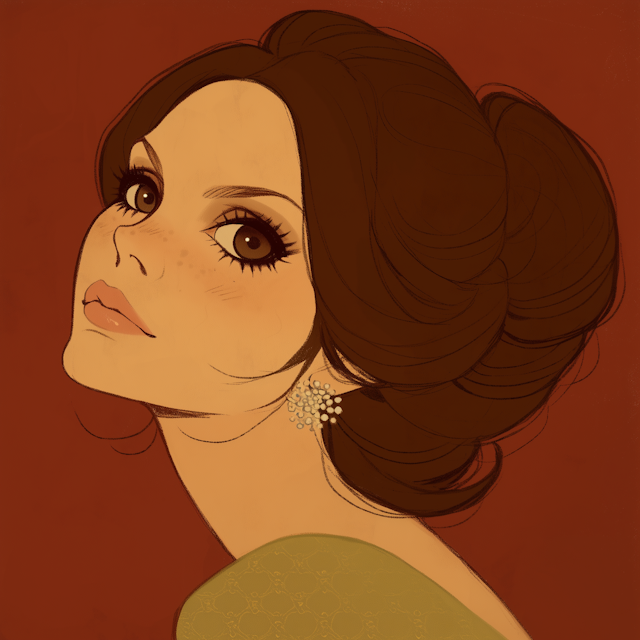 Stylized Woman Illustration