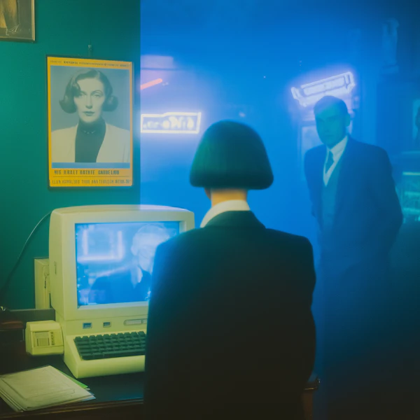Neon Haze Workspace
