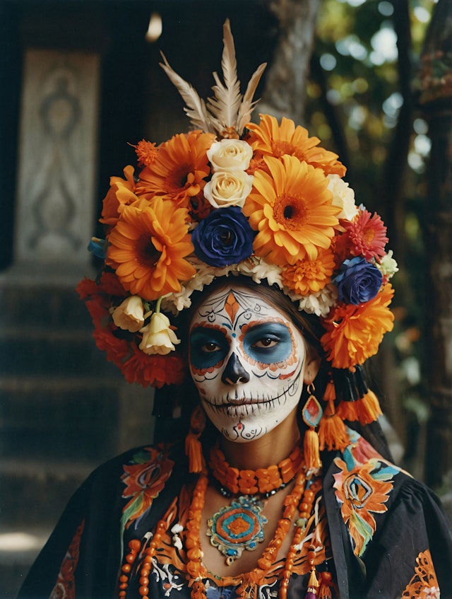 Day of the Dead Celebration Portrait