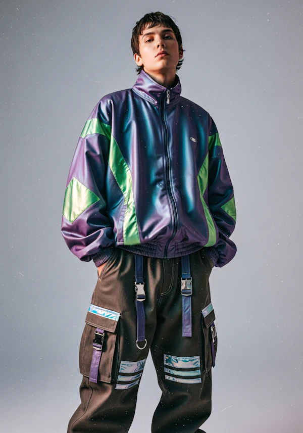 Futuristic Fashion Look