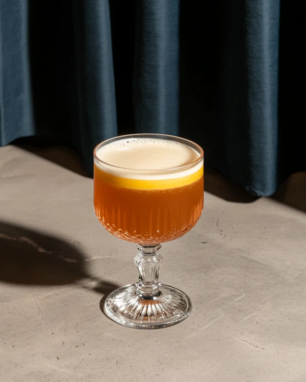 Elegant Orange Cocktail