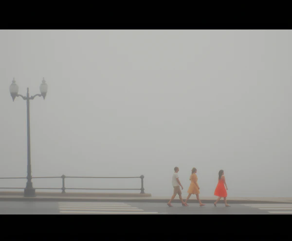 Foggy Street Stroll