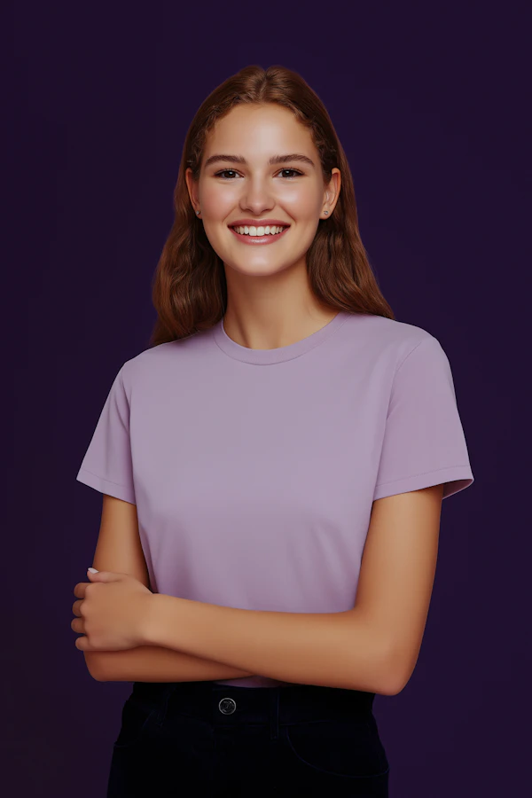Portrait of a Smiling Woman