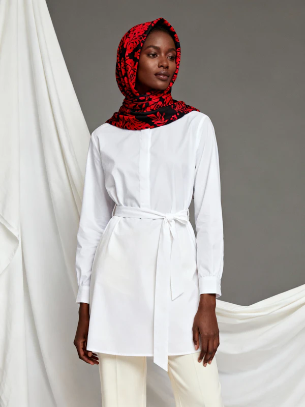 Elegant Tunic Portrait