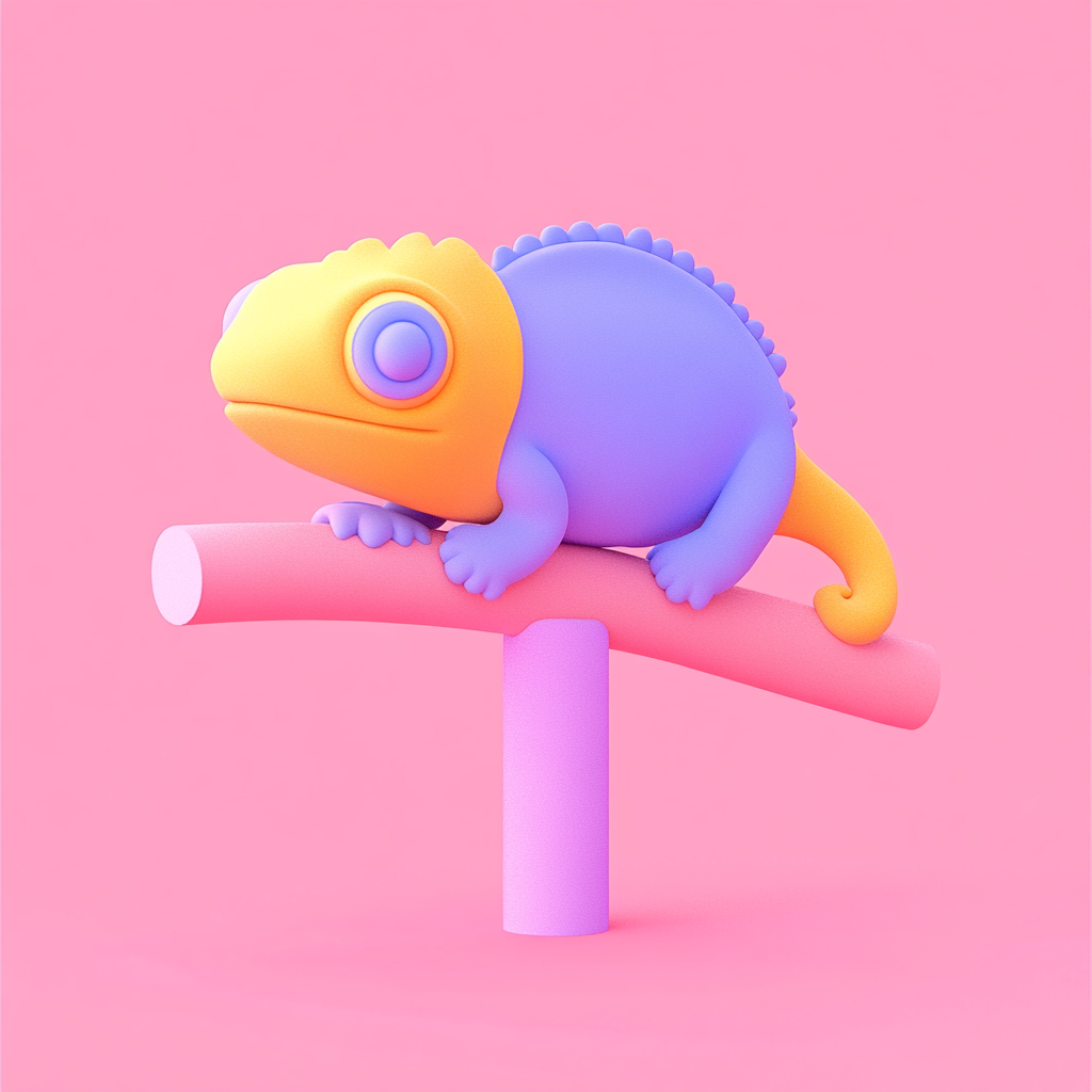 3d Chameleon Backpack main image 0