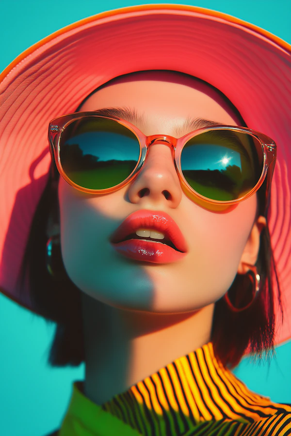 Vibrant Summer Portrait