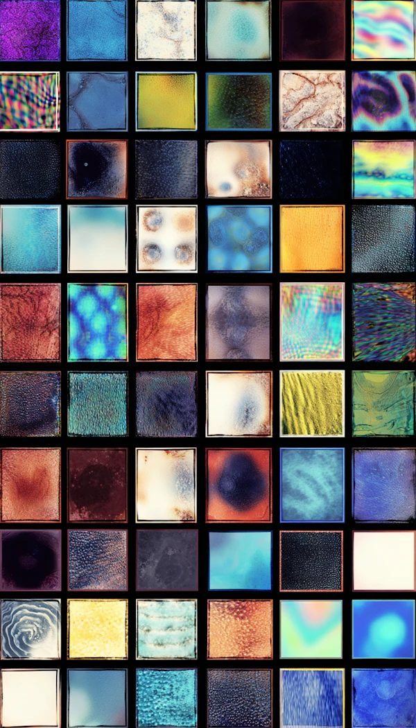 Colorful Abstract Grid