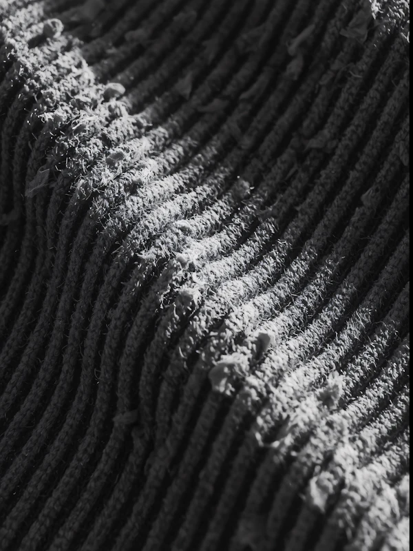 Textured Fabric Close-Up