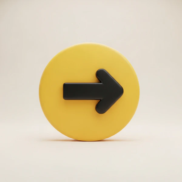 Yellow Arrow Icon