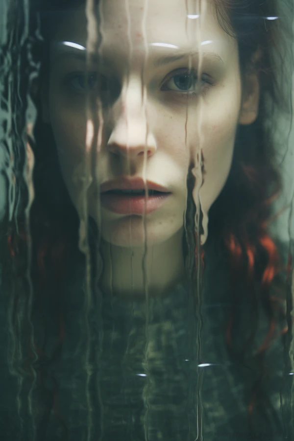 Ethereal Gaze: Through the Veil