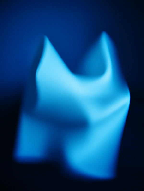 Abstract Blue Form