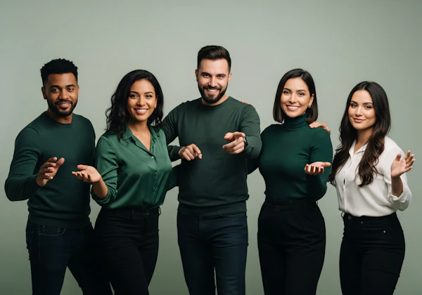 Team Portrait in Harmony