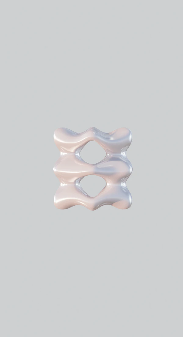 Futuristic 3D Object