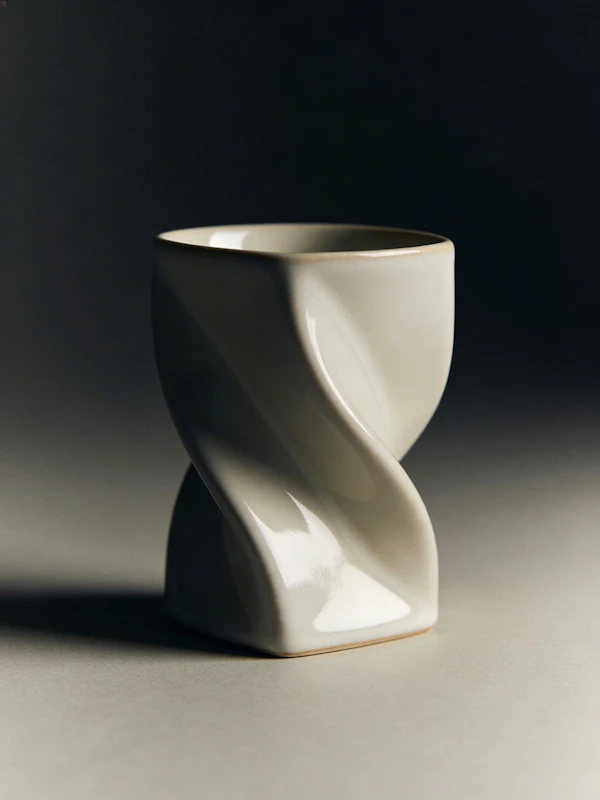 Twisted Ceramic Cup