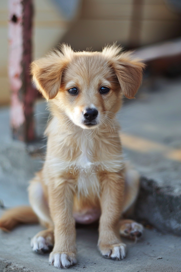 Soulful Puppy Portrait