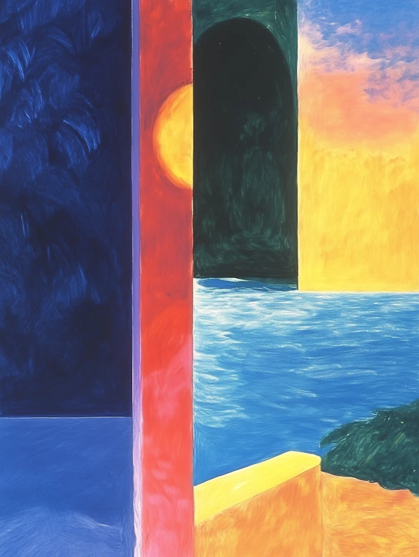 Vibrant Abstract Painting