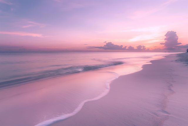 Tranquil Beach Twilight