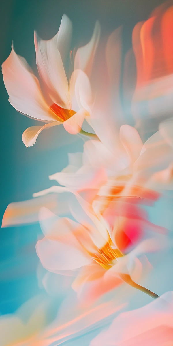 Dreamy Abstract Flowers