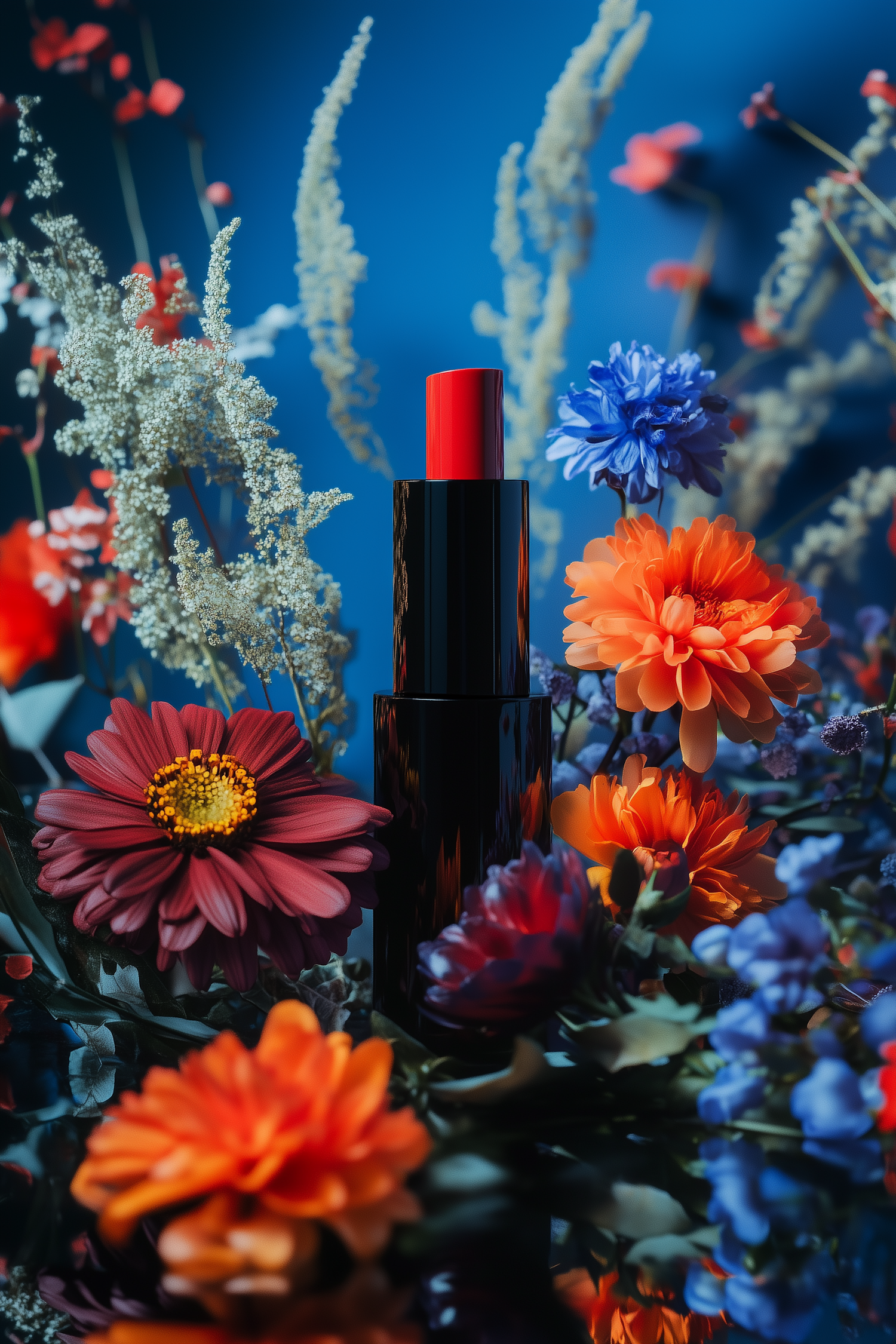 Lipstick and Flowers