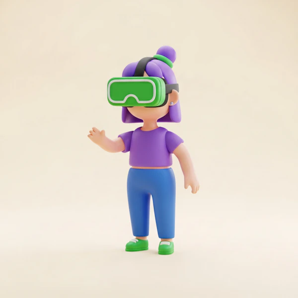 VR Character Illustration