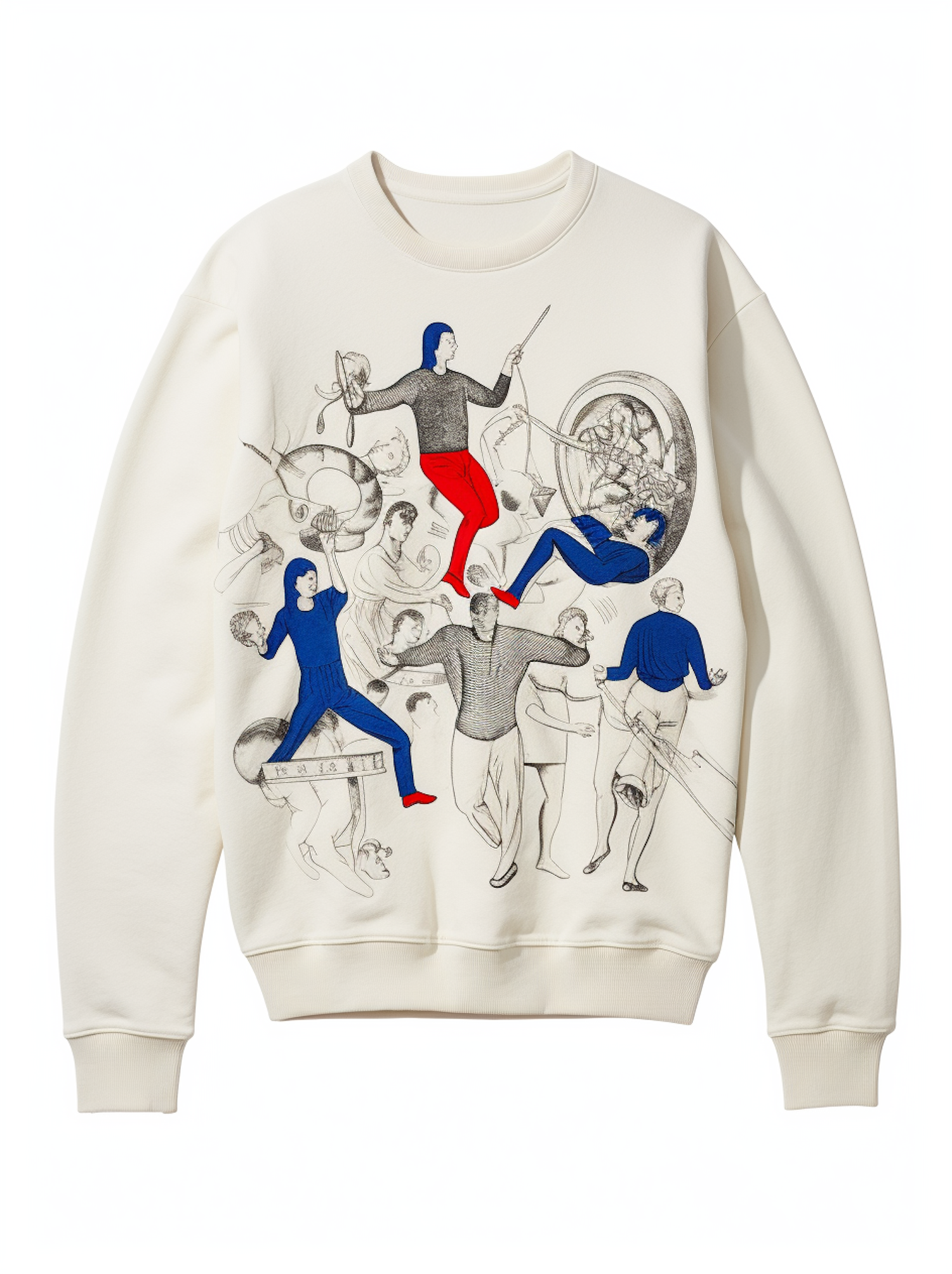 Dynamic Sketches Sports Illustrated Sweatshirt