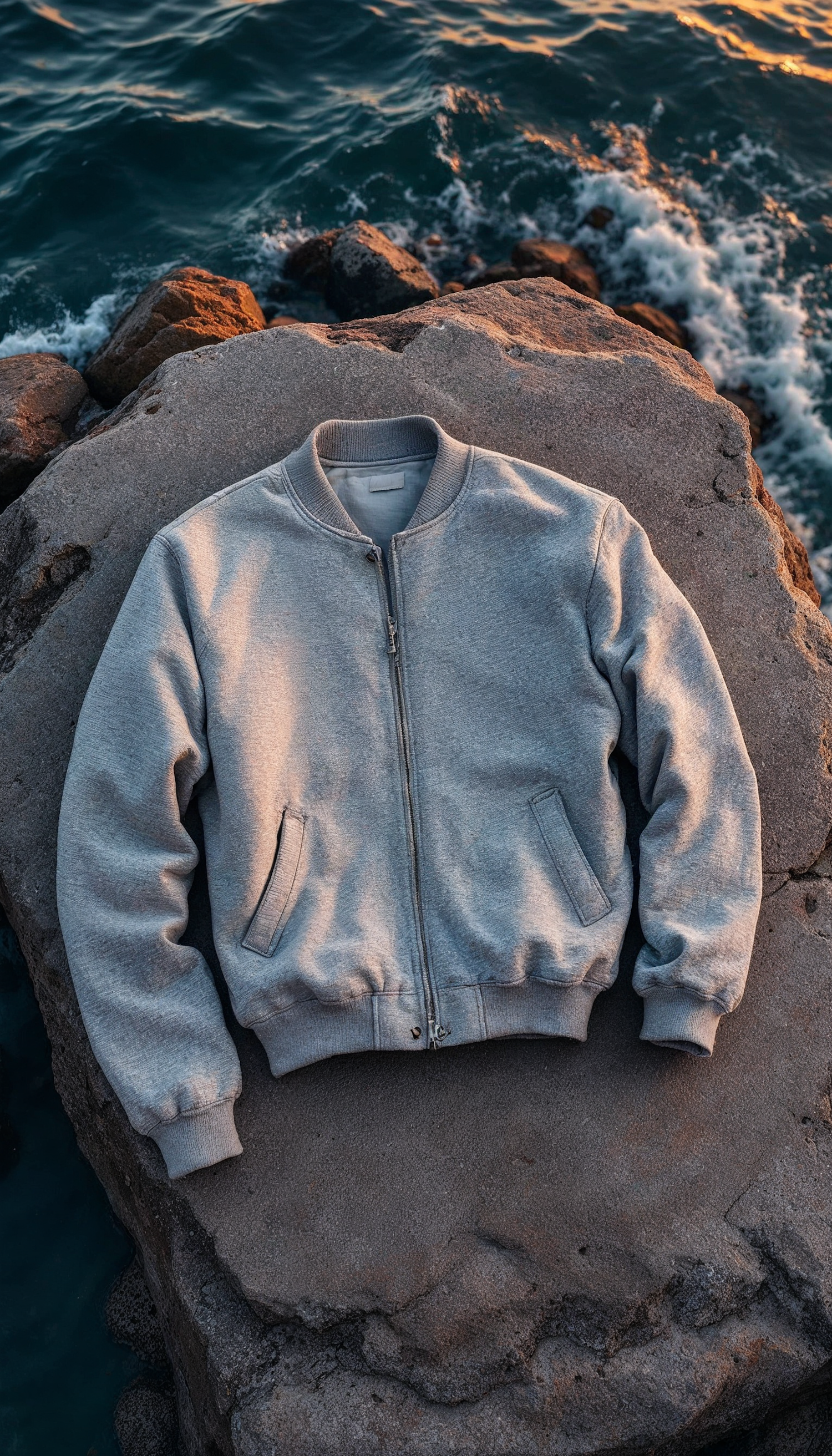 Bomber Jacket by the Sea