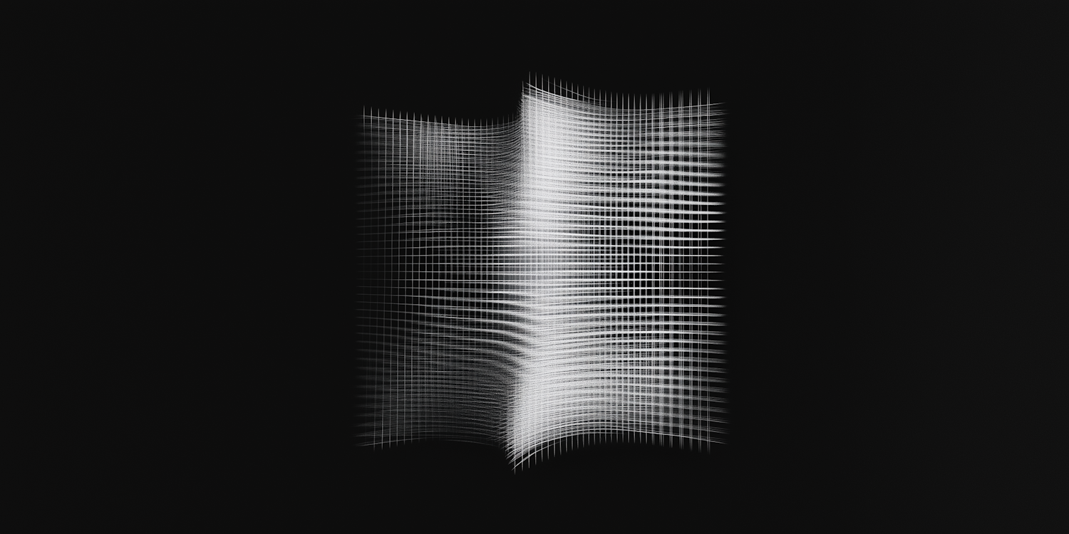 Abstract Grid in Motion