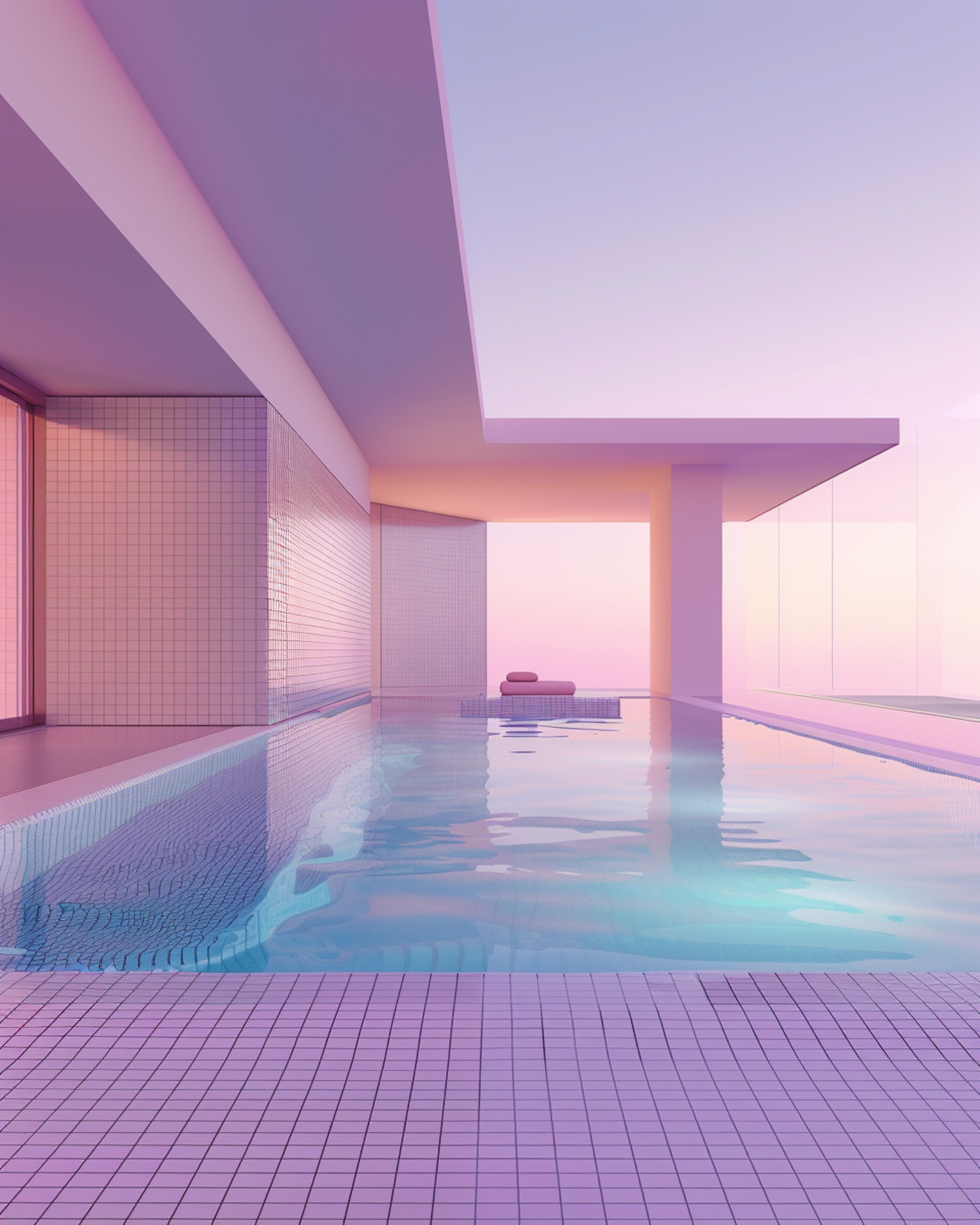 Serene Indoor Swimming Pool