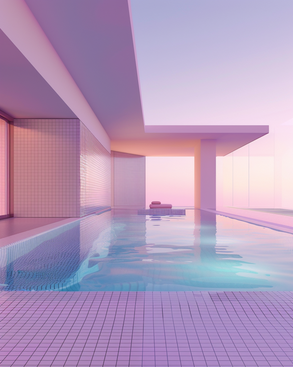 Serene Indoor Swimming Pool