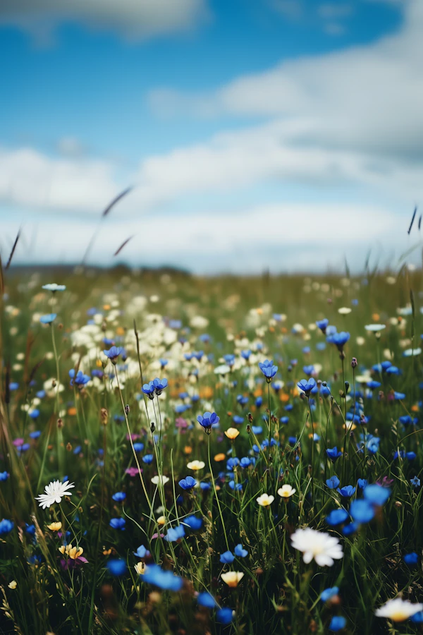 Vibrant Wildflower Meadow