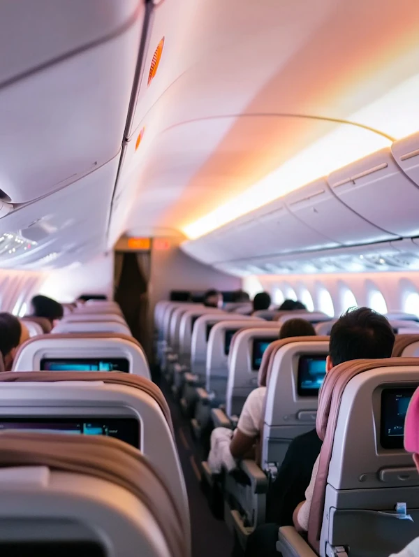 Airplane Cabin Interior