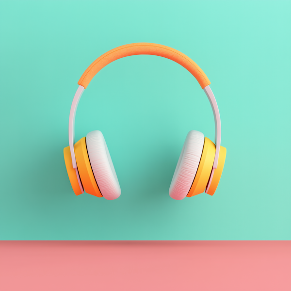 Colorful Modern Headphones