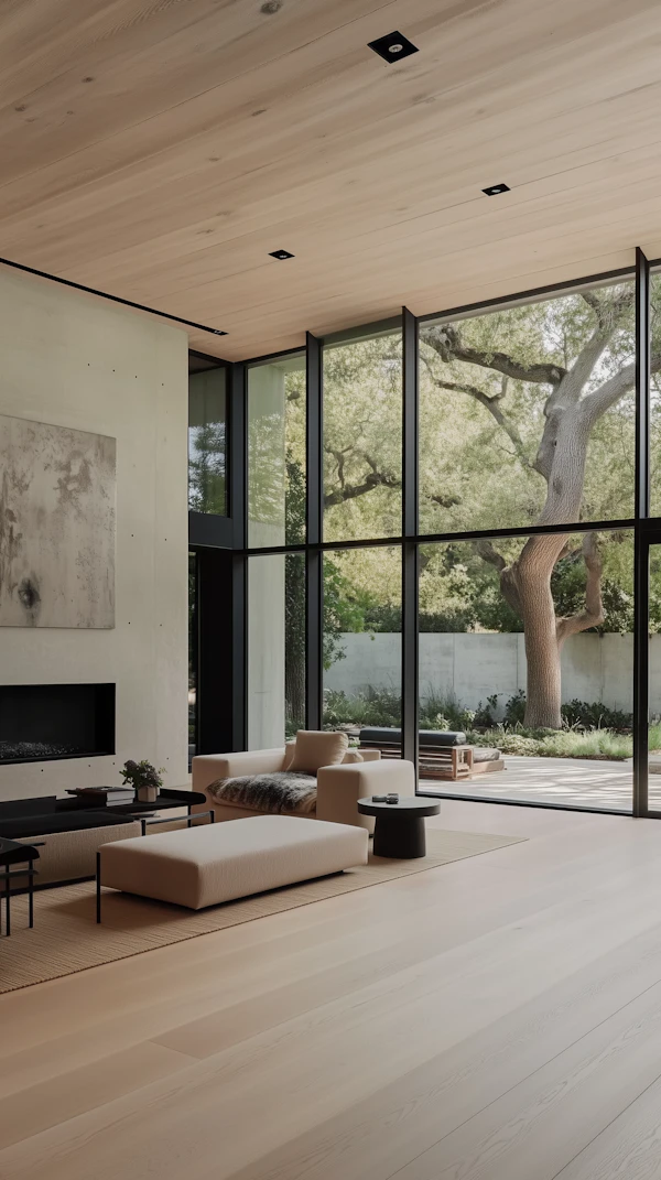 Modern Minimalist Living Room