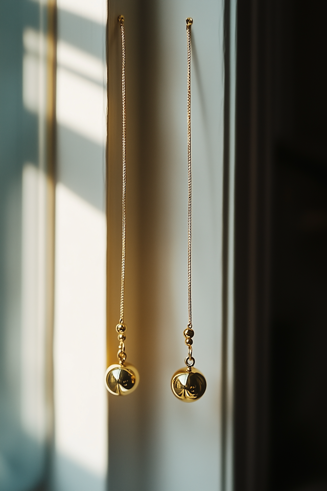 Elegant Gold Earrings