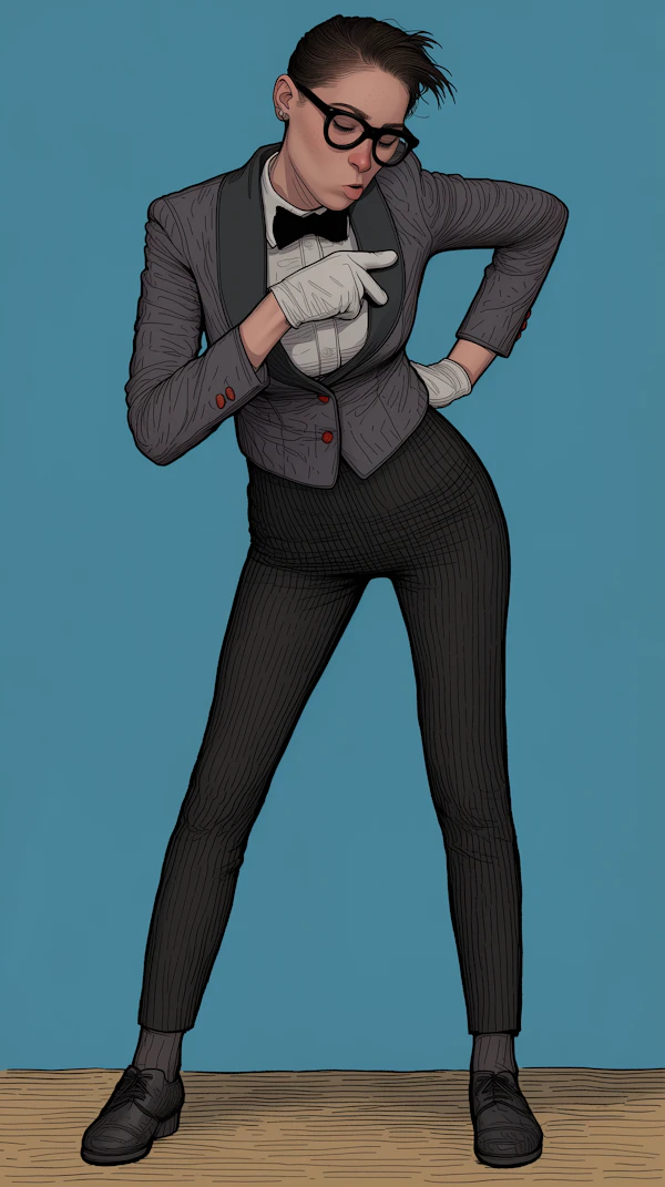 Stylish Formal Pose