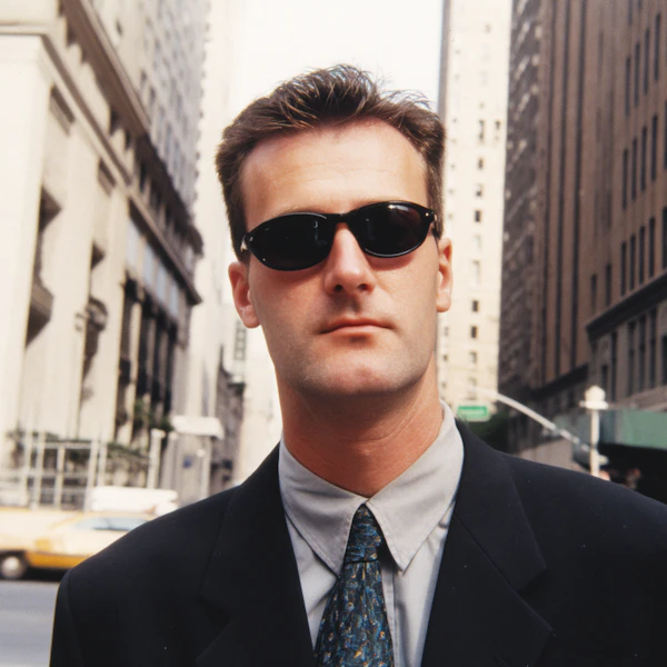 Man in Urban Setting