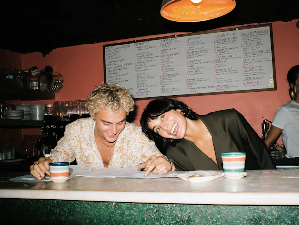 Cozy Café Interaction