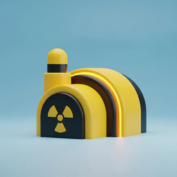 Stylized Nuclear Plant