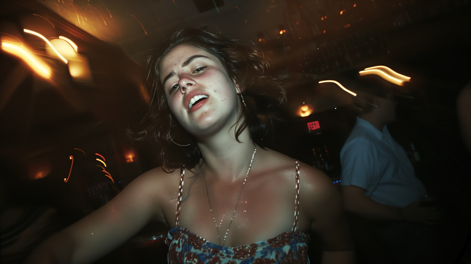 Joyful Dance in a Nightclub