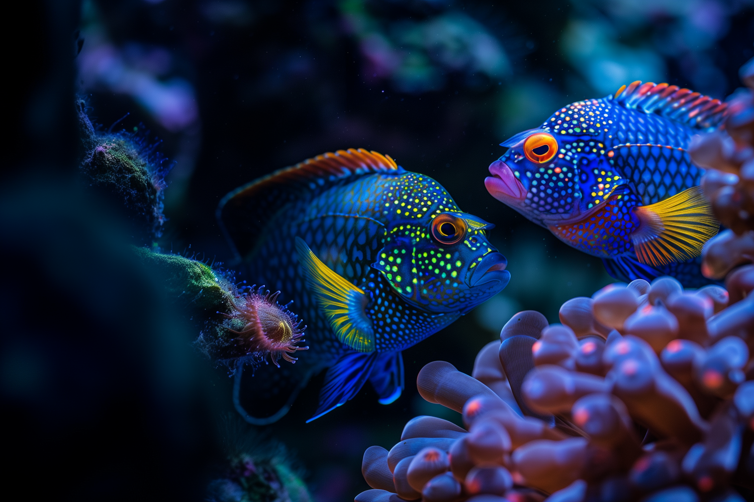 Vibrant Mandarinfish