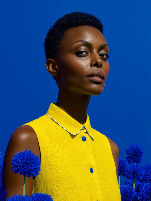 Bold Portrait of Woman