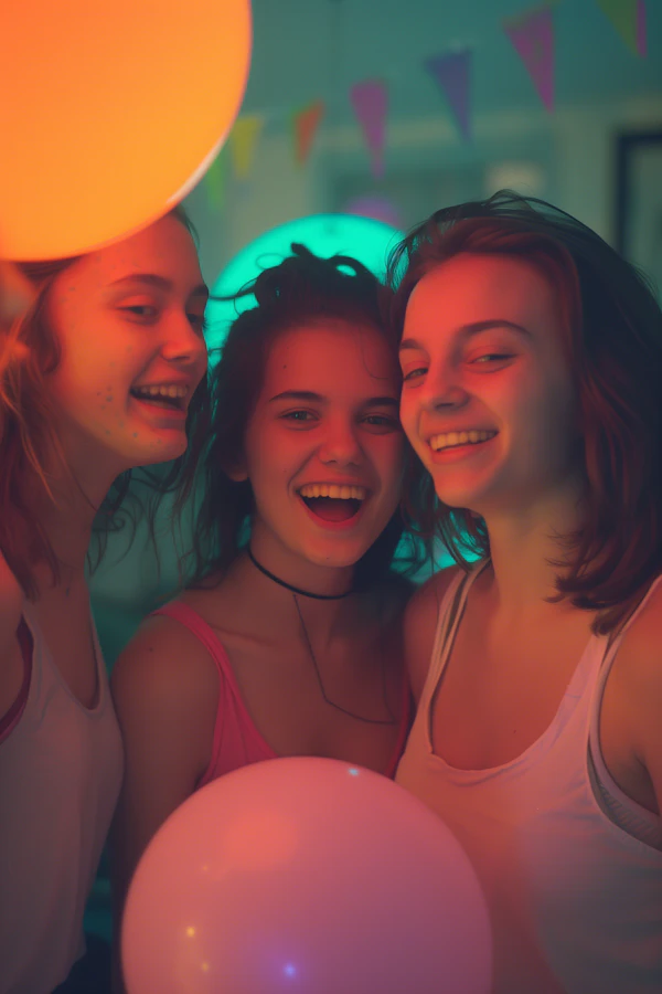Party Time - Joyful Interaction Among Friends