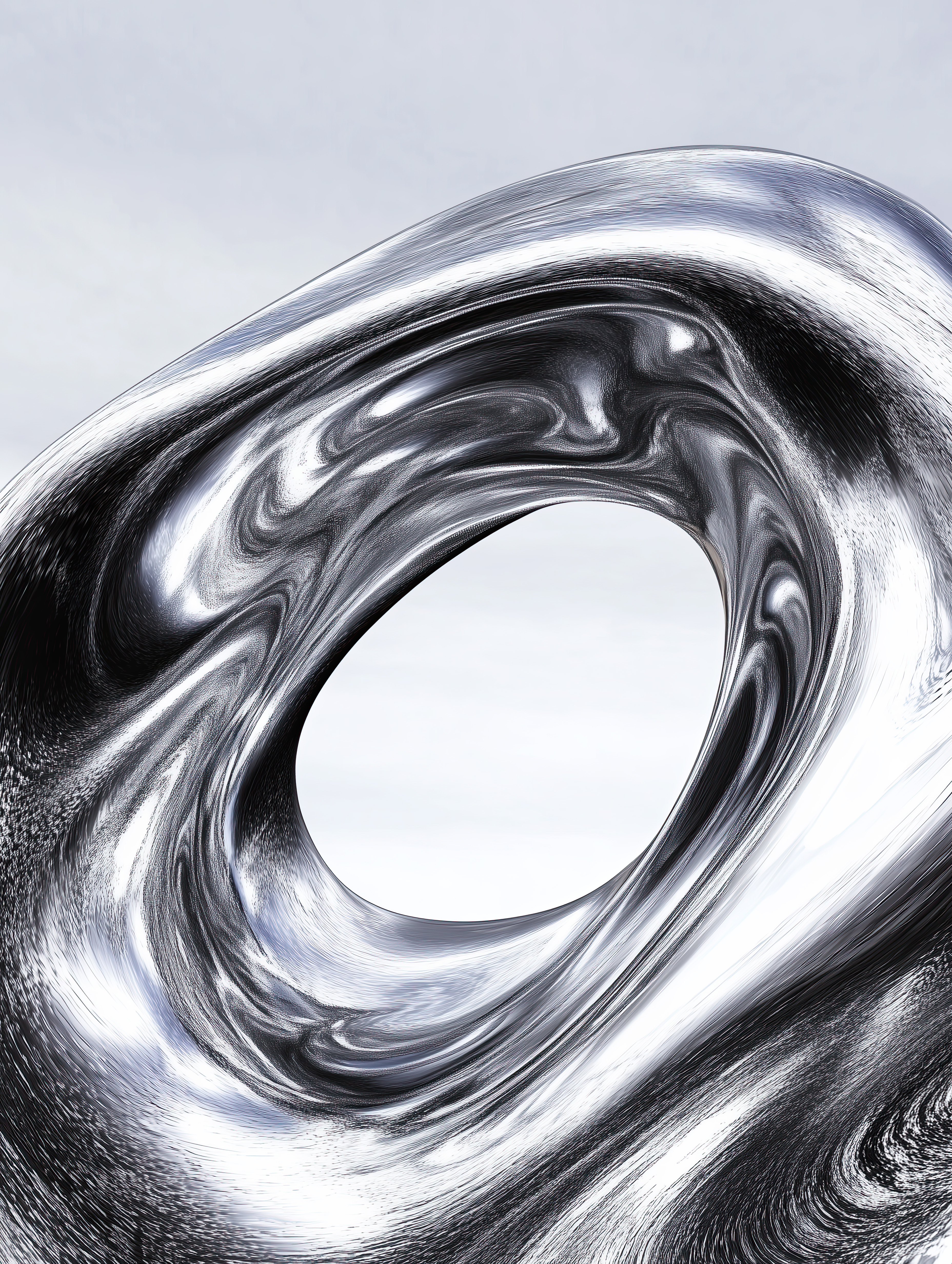 Futuristic Metallic Loop