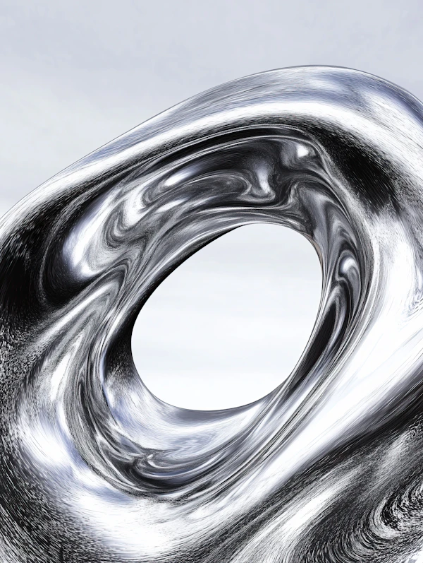 Futuristic Metallic Loop