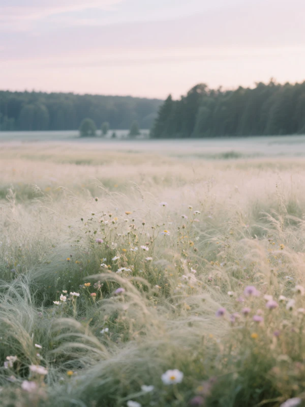 Serene Morning Meadow