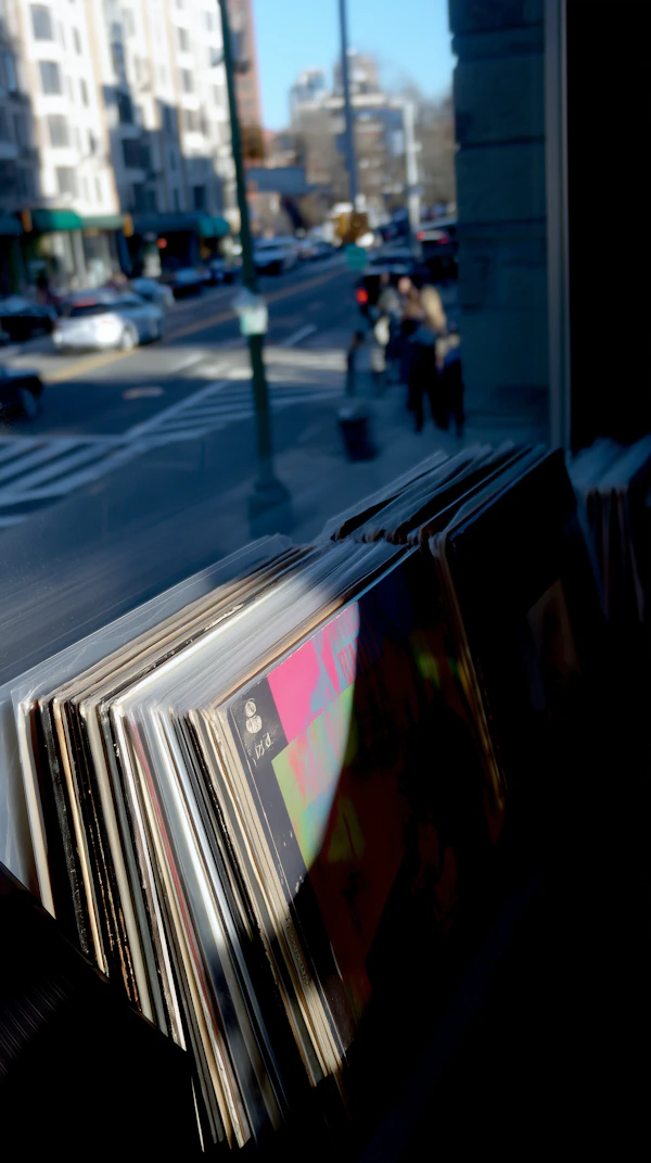 Vinyl Records and City