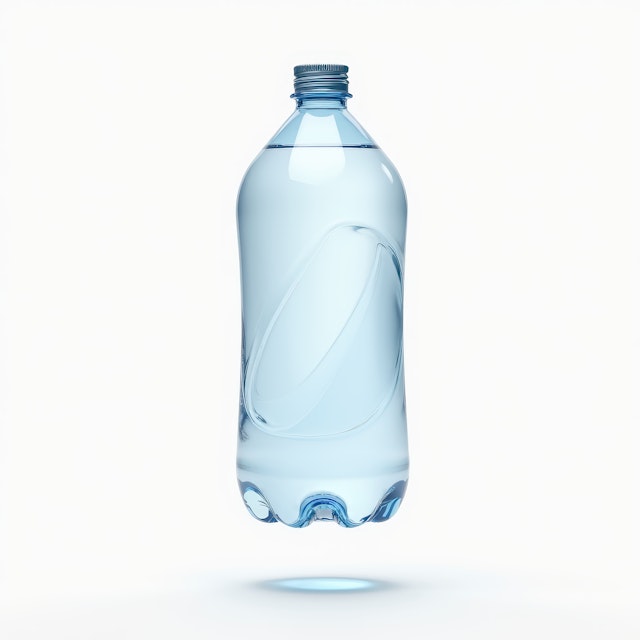 Clear Plastic Water Bottle