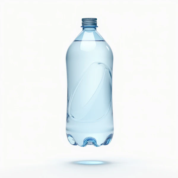 Clear Plastic Water Bottle