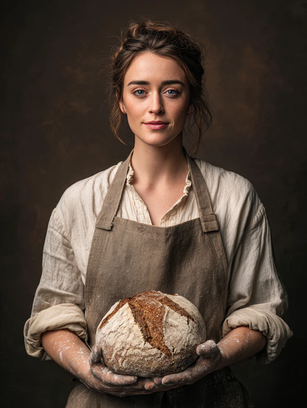 Rustic Bread Portrait